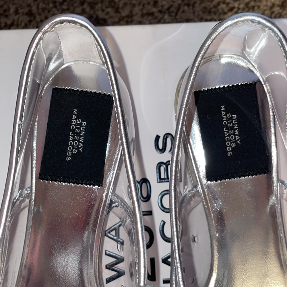 Marc Jacobs Runway Clear Cinderella Vinyl Shoes - Picture 7 of 11